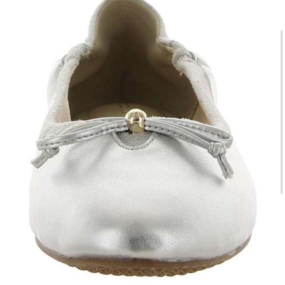 Cole Haan Kiera Silver Ballet Flat 11 - Picture 4 of 4